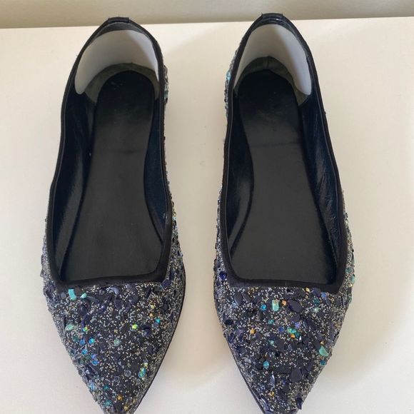 DUSICA DUSICA Beaded Leather Flat - Picture 5 of 16